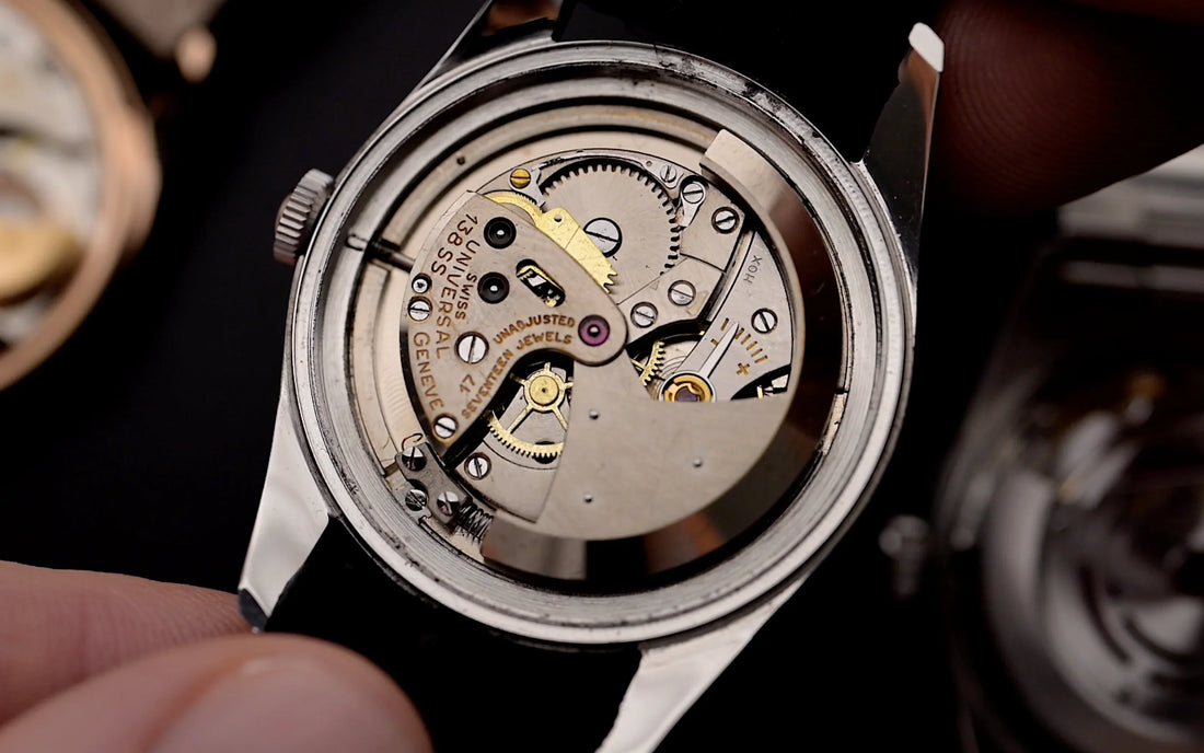 Universal geneve watch movement