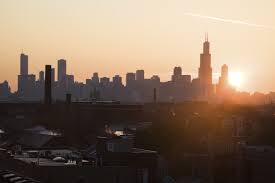 sun over chicago