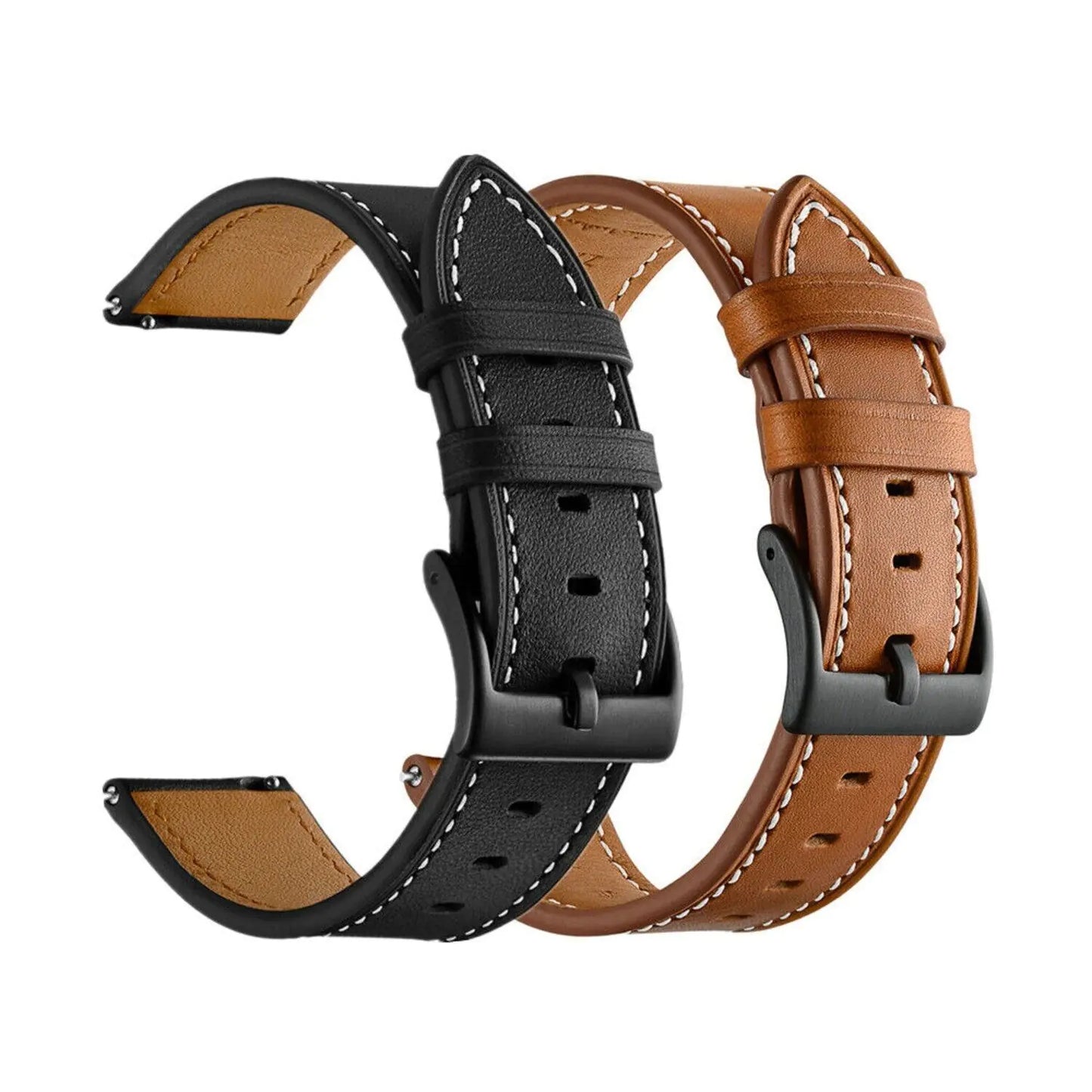 Premium Leather Quick Release Watch Strap