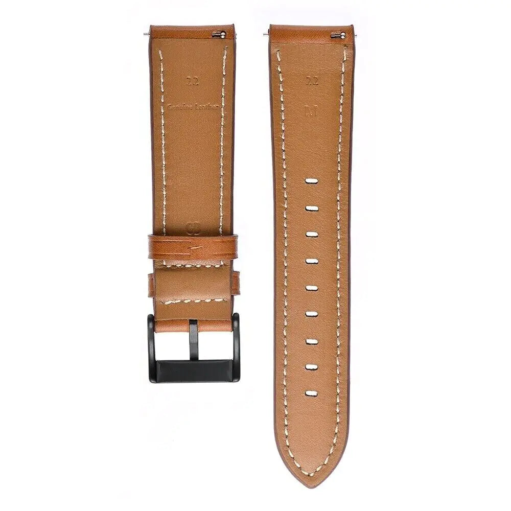 Premium Leather Quick Release Watch Strap
