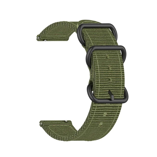Rugged Quick-Swap Nylon Watch Straps