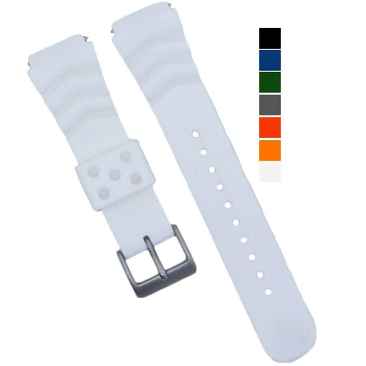 Soft Rubber Quick-Swap Watch Strap