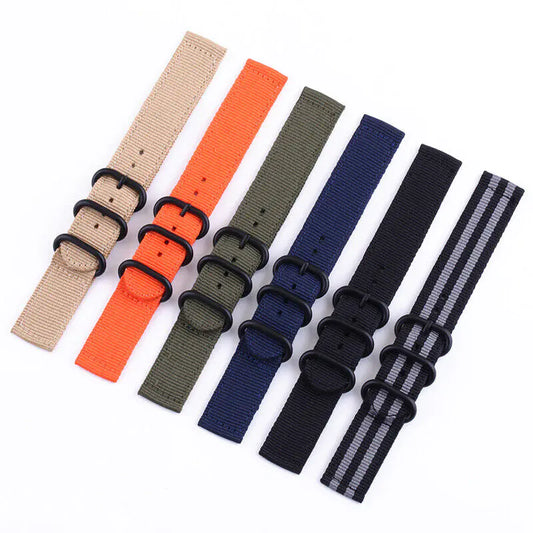 Rugged Quick-Swap Nylon Watch Straps