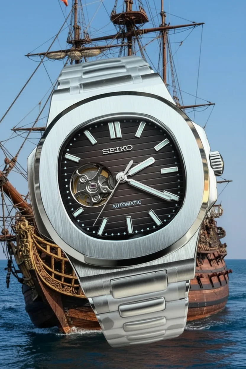 brown-heart-nautilus-ko-seiko-mod