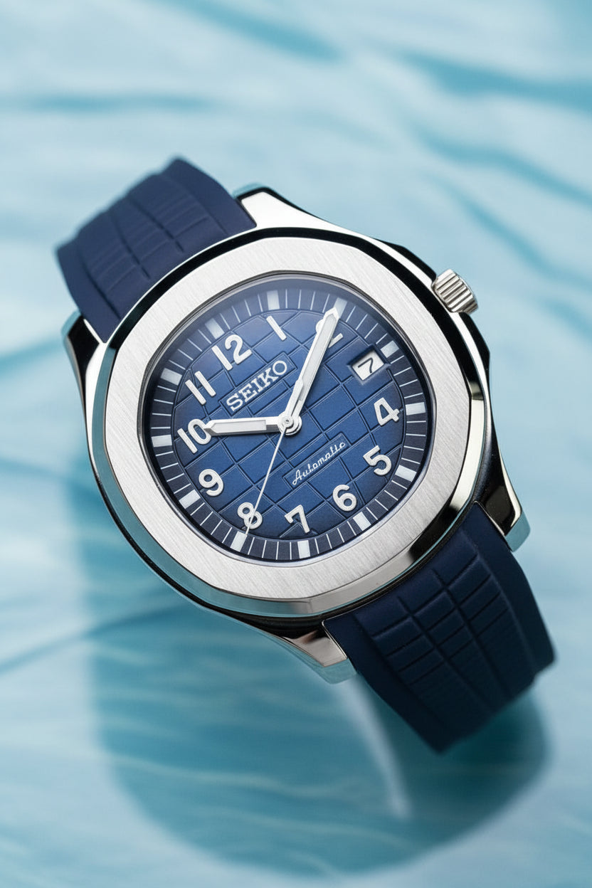 Aqua Ko Blue Seiko Mod