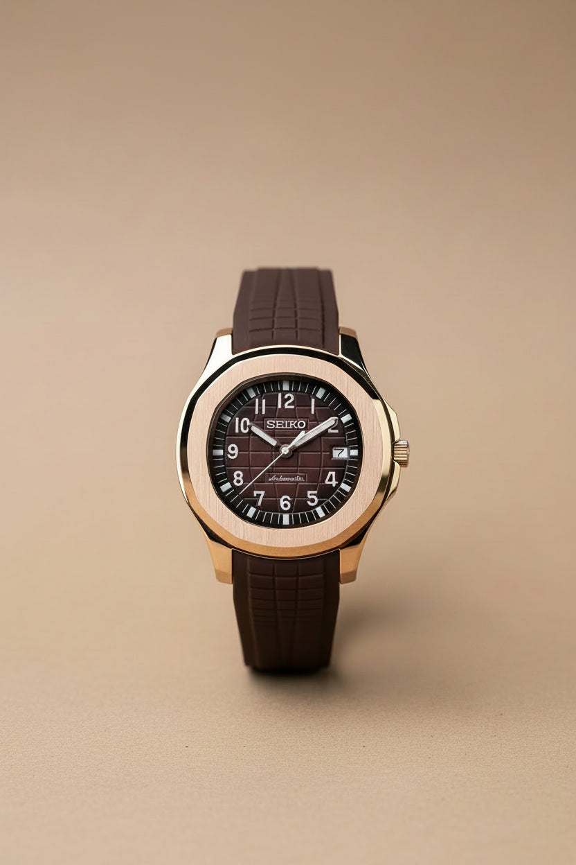 Aquanaut Seiko Mod BRWN