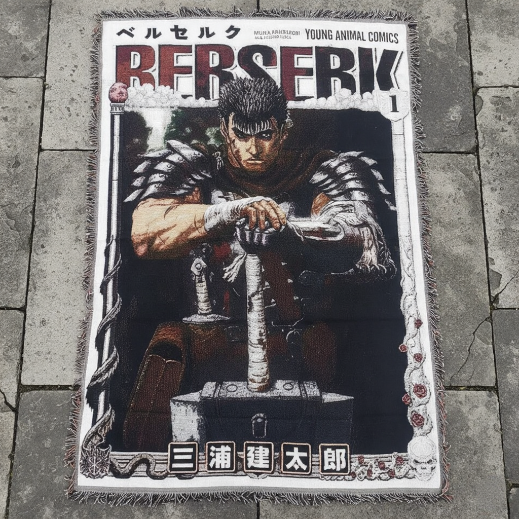 Berserk Hand-Woven Blanket #03