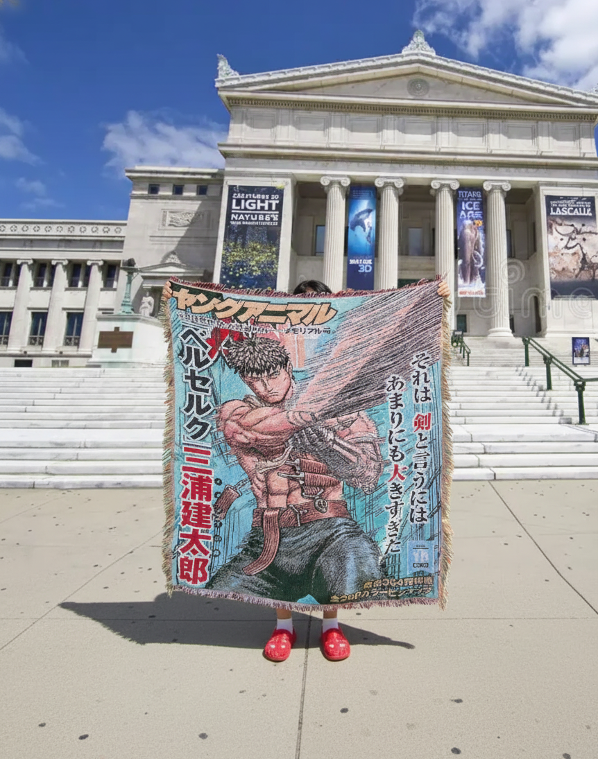 Berserk Hand-Woven Blanket #02