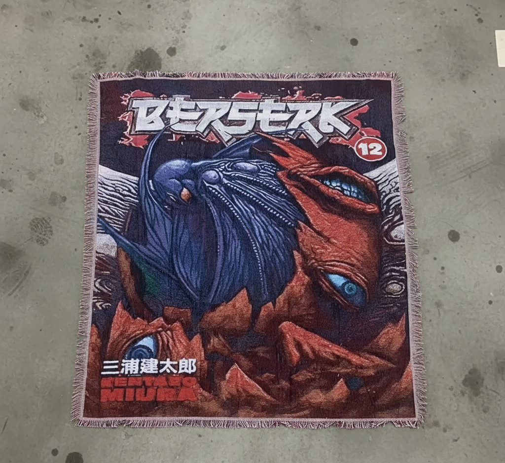Berserk Hand-Woven Blanket #04