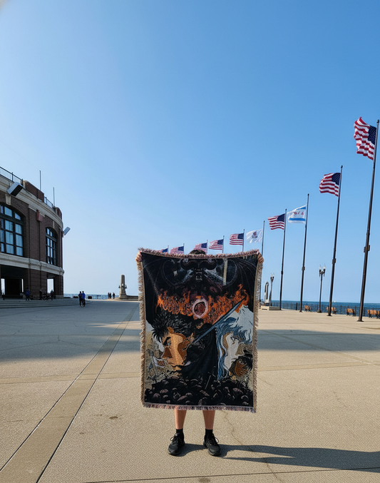 Berserk Hand-Woven Blanket #05