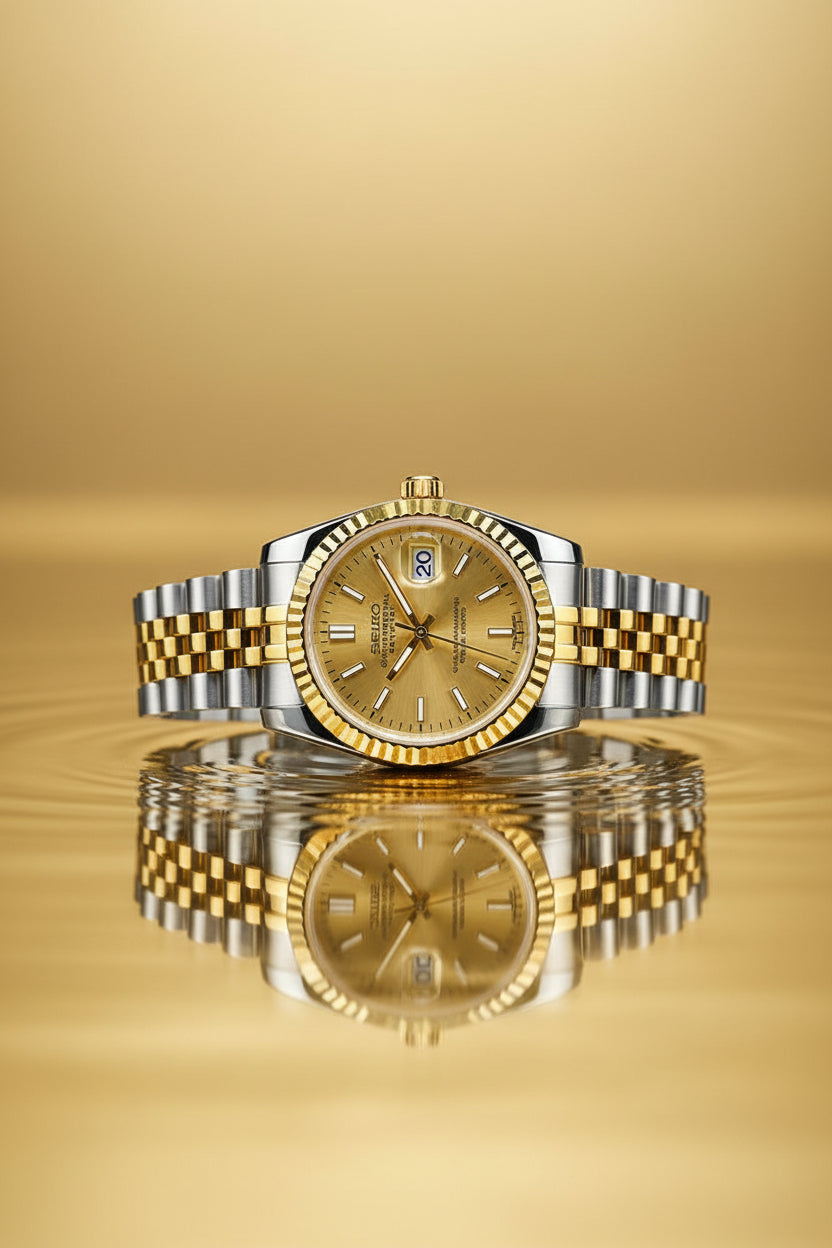 Gold Seiko Date Mod