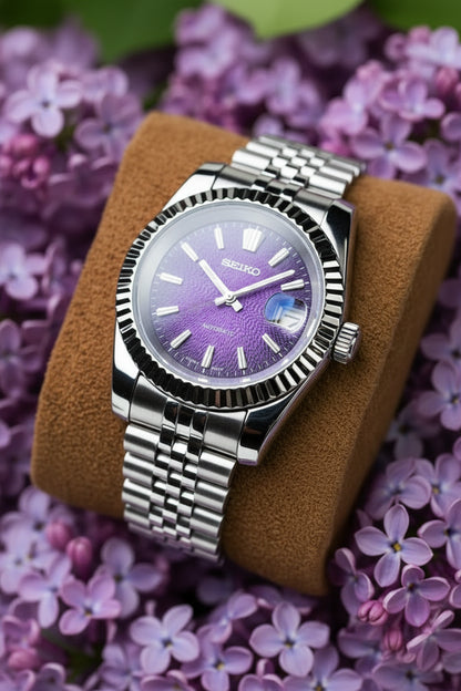 Purple Seiko Date Mod