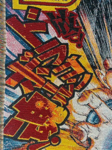 Goku Hand-Woven Blanket #01