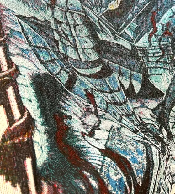 Berserk Hand-Woven Blanket #06